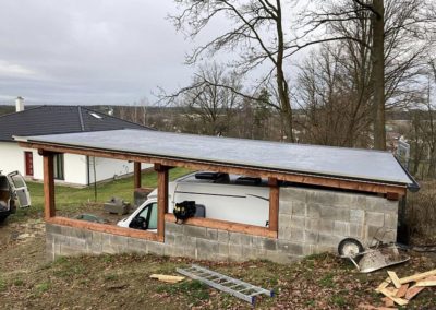 Přístřešek parkovací stání 2022